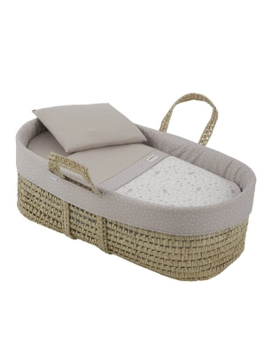Capazo Palma Acolchado Une Abete de Cambrass Beige