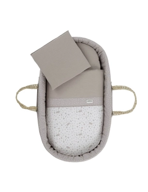 Capazo Palma Acolchado Une Abete de Cambrass Beige