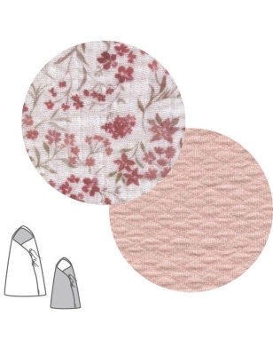 Saco Capazo Cruzado Reversible Linen de Norababybags