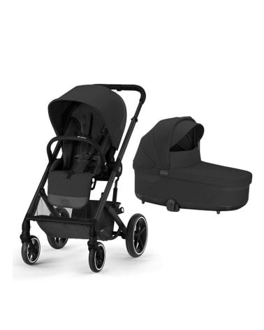 Cochecito 2 piezas Cybex Balios S Lux Negro / Moon Black