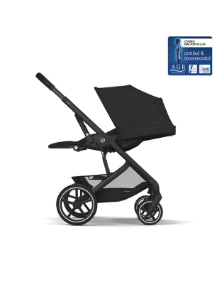 Cochecito 2 piezas Cybex Balios S Lux Moon Black/Black Frame