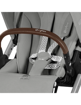 Cochecito 2 piezas Cybex Balios S Lux Stone Grey/Silver Frame