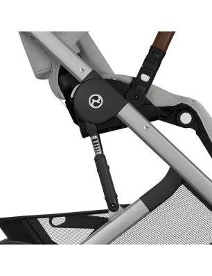 Cochecito 2 piezas Cybex Balios S Lux Stone Grey/Silver Frame