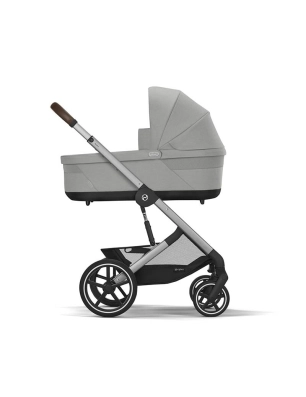 Cochecito 2 piezas Cybex Balios S Lux Stone Grey/Silver Frame