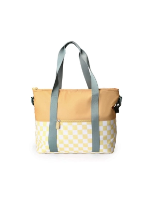 Bolso Nevera Stripes de  Monnëka Amarillo