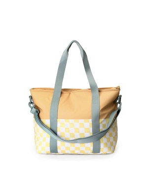 Bolso Nevera Stripes de  Monnëka Amarillo