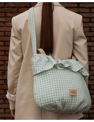 Bolsa Sweet Luigi de Giraffa Bianca e Blu