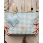 Bolsa Minibag Two Luigi de Giraffa Bianca e Blu