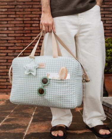 Bolsa Canastilla Luigi de Giraffa Bianca e Blu