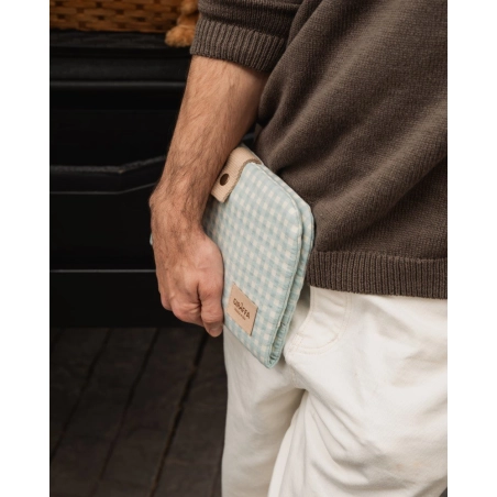 Portadocumentos Luigi Giraffa Bianca e Blu