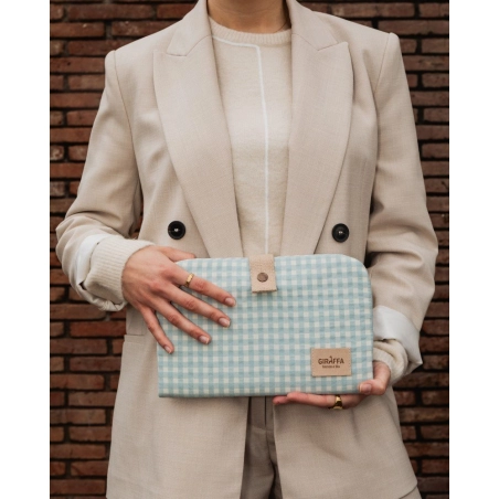 Portadocumentos Luigi Giraffa Bianca e Blu