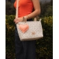 Bolso Minibag Two Rosela de Giraffa Bianca e Blu