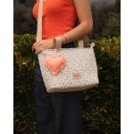 Bolso Minibag Two Rosela de Giraffa Bianca e Blu