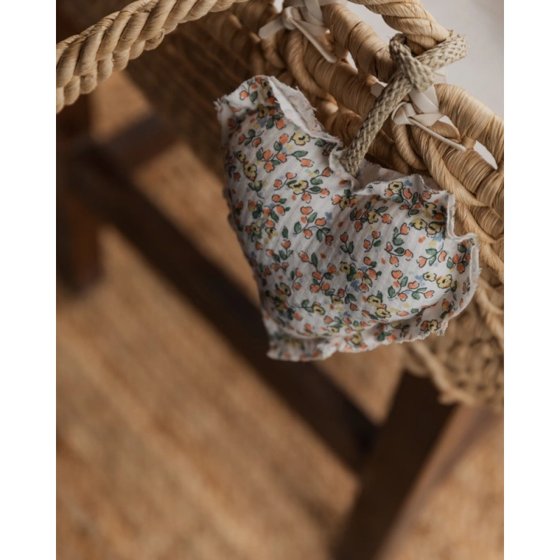 Colgante Corazón Rosela de Giraffa Bianca e Blu