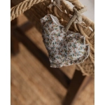 Colgante Corazón Rosela de Giraffa Bianca e Blu