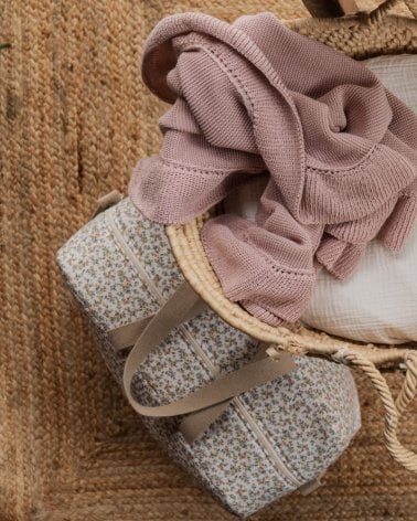 Bolso Canastilla Rosela de Giraffa Bianca e Blu