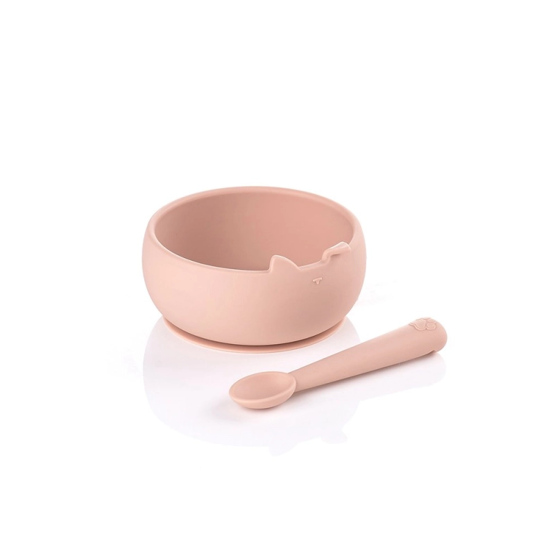 Set Bol y Cuchara de Silicona de Jané