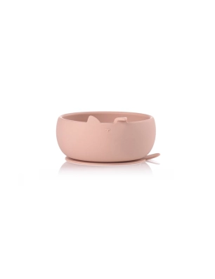 Set Bol y Cuchara de Silicona de Jané U09 Pale