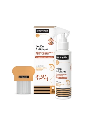 Loción Antipiojos con Lendrera de Suavinex