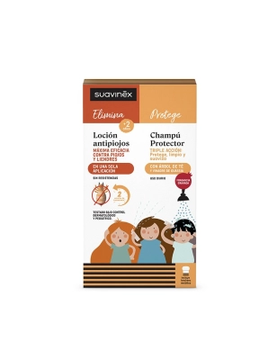 Set Champú y Loción Anti piojos de Suavinex