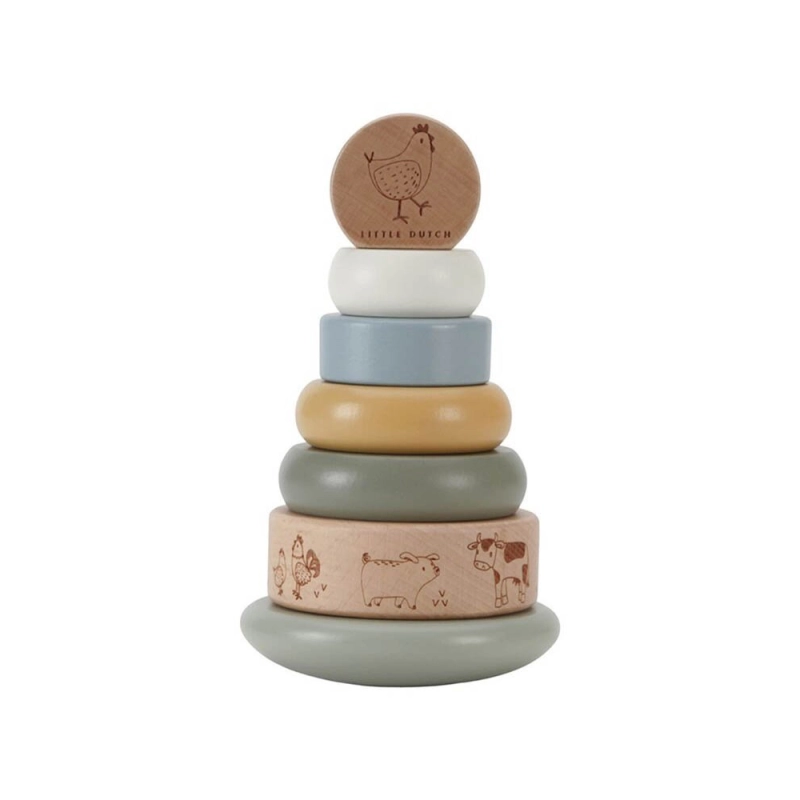Anillos Apilables Little Farm de Little Dutch