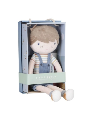 Muñeco Blandito de 35cm Jim de Little Dutch