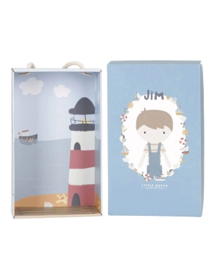 Muñeco Blandito de 35cm Jim de Little Dutch