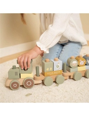 Tren Apilable Little Farm de Little Dutch
