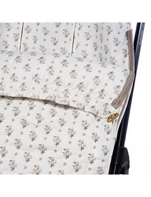 Saco Silla Botton Entretiempo de Walking Mum Flores
