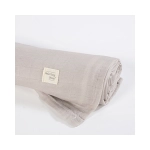 Sábana Bajera para Cuco con Muselina Sintra de Walking Mum Beige