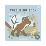 Libro de Colorear Forest Friends de Little Dutch