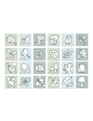 Libro para Colorear Forest Friends de Little Dutch