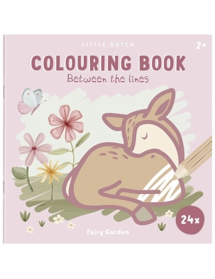 Libro de Colorear Fairy Garden de Little Dutch