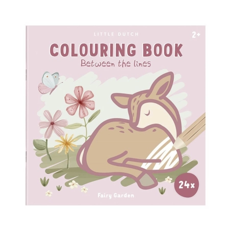 Libro de Colorear Fairy Garden de Little Dutch
