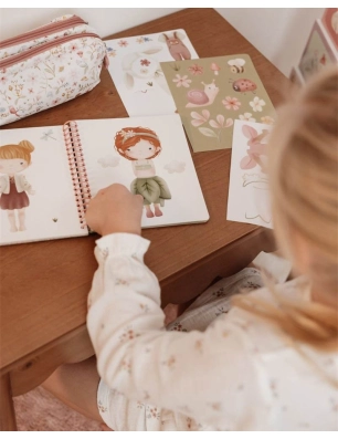 Libro Viste a Rosa Fairy Garden de Little Dutch
