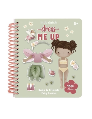 Libro Viste a Rosa Fairy Garden de Little Dutch