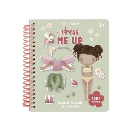 Libro Viste a Rosa Fairy Garden de Little Dutch