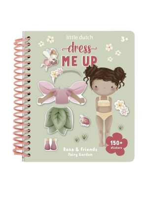 Libro Viste a Rosa Fairy Garden de Little Dutch