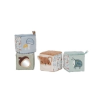 Cubos Blanditos Apilables Forest Friends de Little Dutch