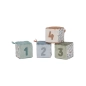 Cubos Blanditos Apilables Forest Friends de Little Dutch