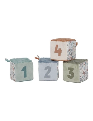 Cubos Blanditos Apilables Forest Friends de Little Dutch