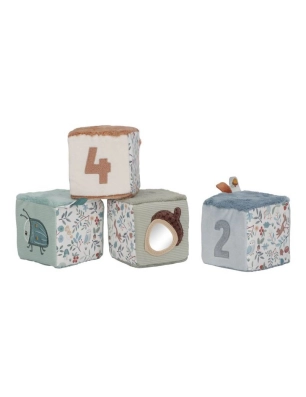 Cubos Blanditos Apilables Forest Friends de Little Dutch