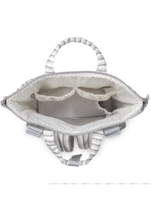 Mochila Botton de Walking Mum Rayas