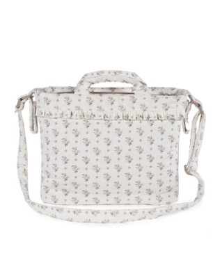 Bolso Canastilla Botton de Walking Mum Flores