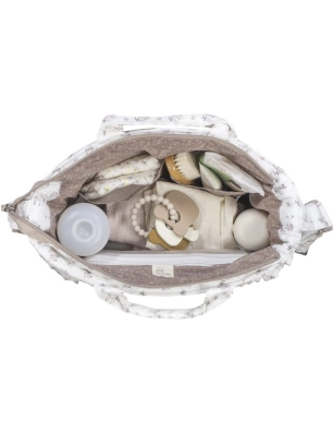 Bolso Canastilla Botton de Walking Mum Flores