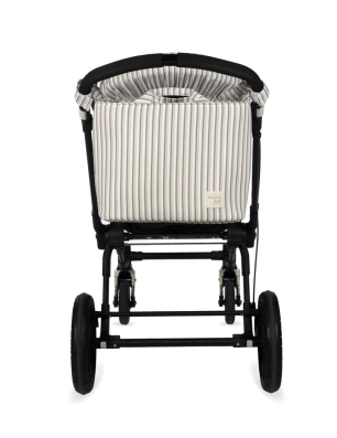 Bolso Canastilla Botton de Walking Mum Rayas