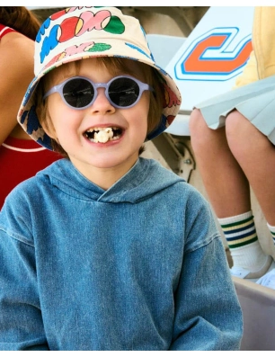 Gafas de Sol Kids D Bio Based de Izipizi Purple Athletic