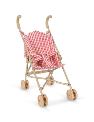 Silla de paseo Juguete Check de Konges Slojd Rosa