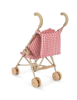 Silla de paseo Juguete Check de Konges Slojd Rosa