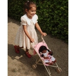 Silla de paseo Juguete Check de Konges Slojd Rosa